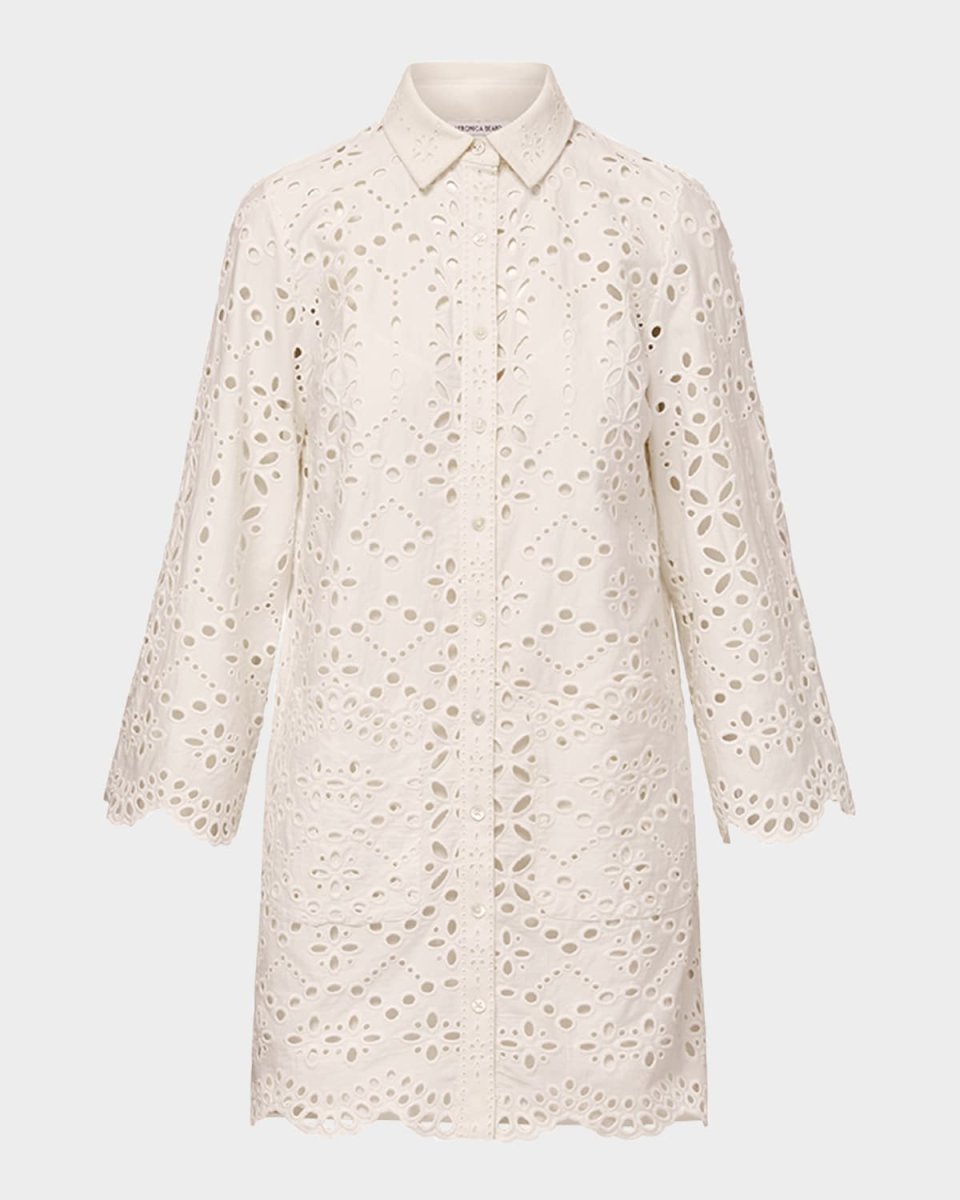 Sumatra Eyelet Shirtdress